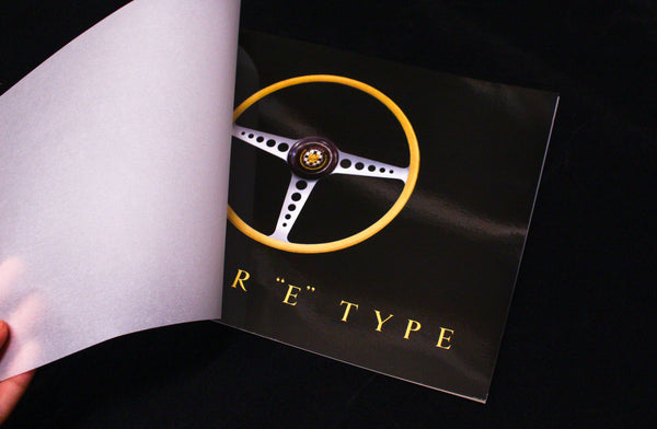 Jaguar E-type Sales Brochure with Cover