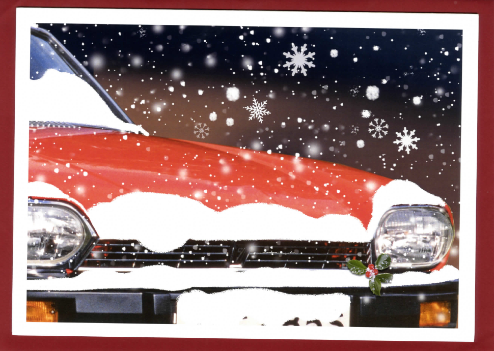 Christmas Card Jaguar XJ-S, 1975-1996
